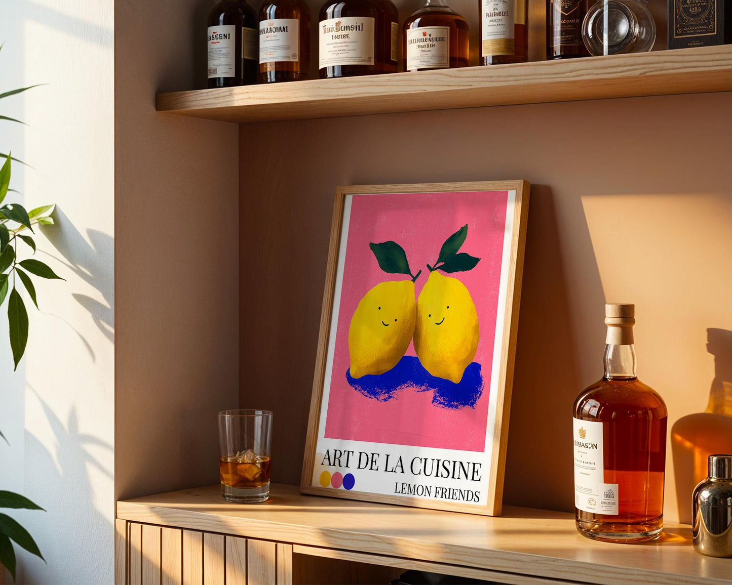 Kitchen Wall Art | Lemon Wall Art