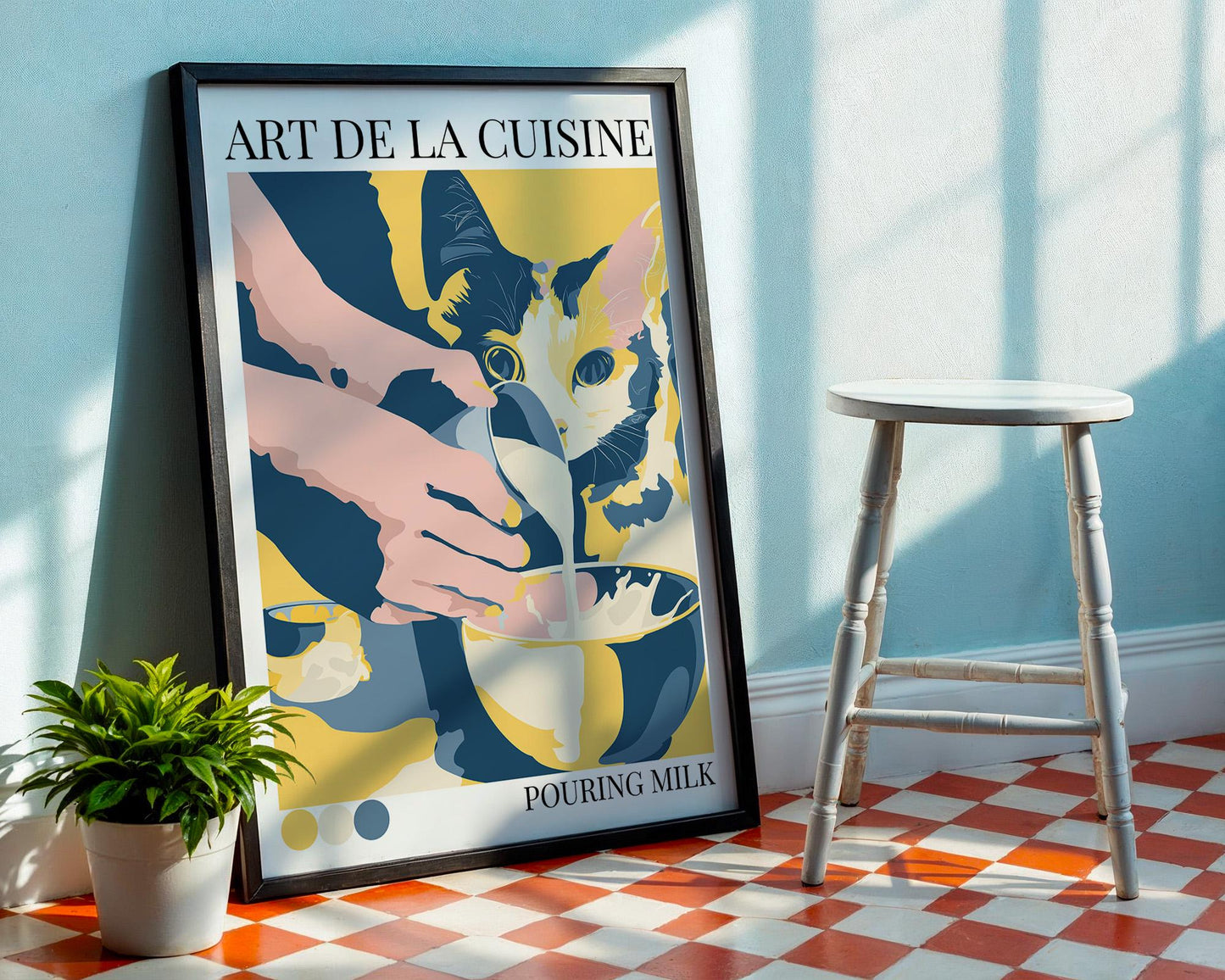 Kitchen Wall Art | Bold Cat Decor