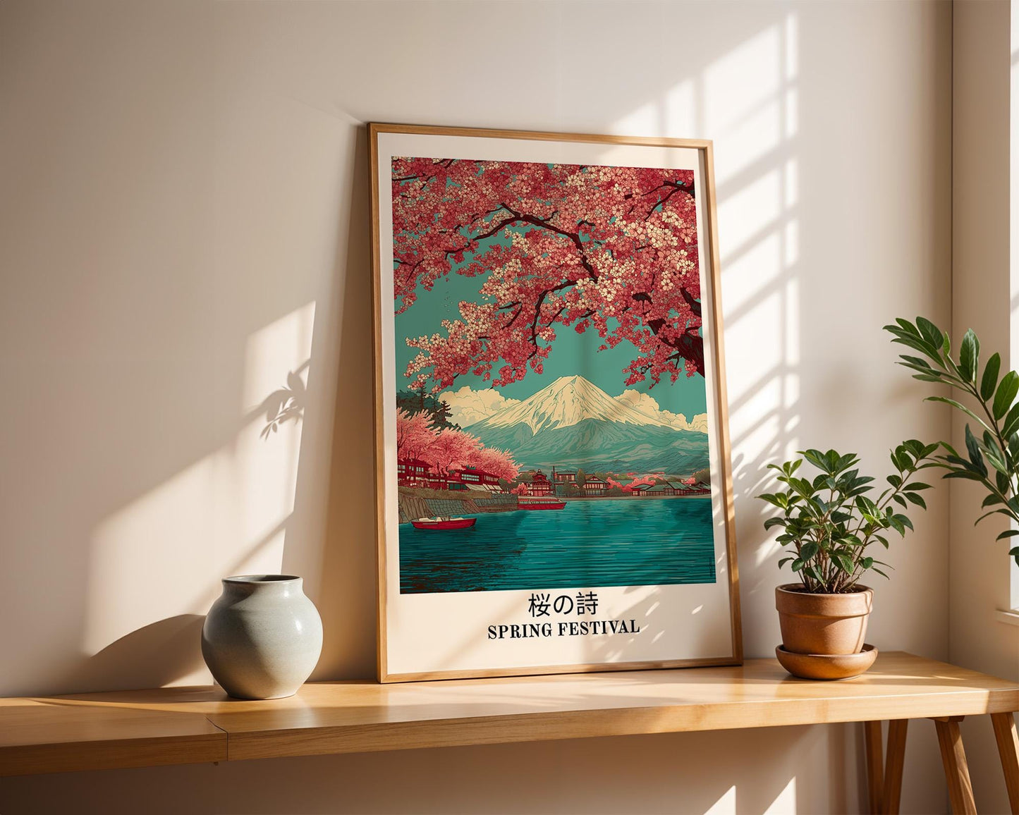 Japanese Wall Art | Japanese Cherry Blossom