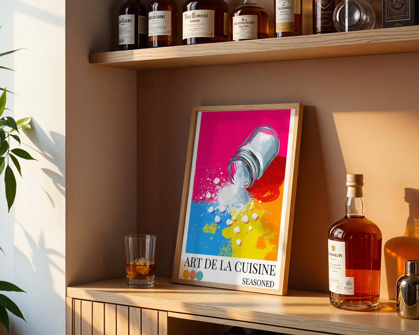 Kitchen Wall Art | Salt Seasoning Kitchen Art