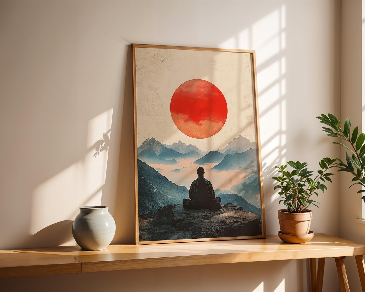 Japanese Wall Art | Japanese Mountain Poster