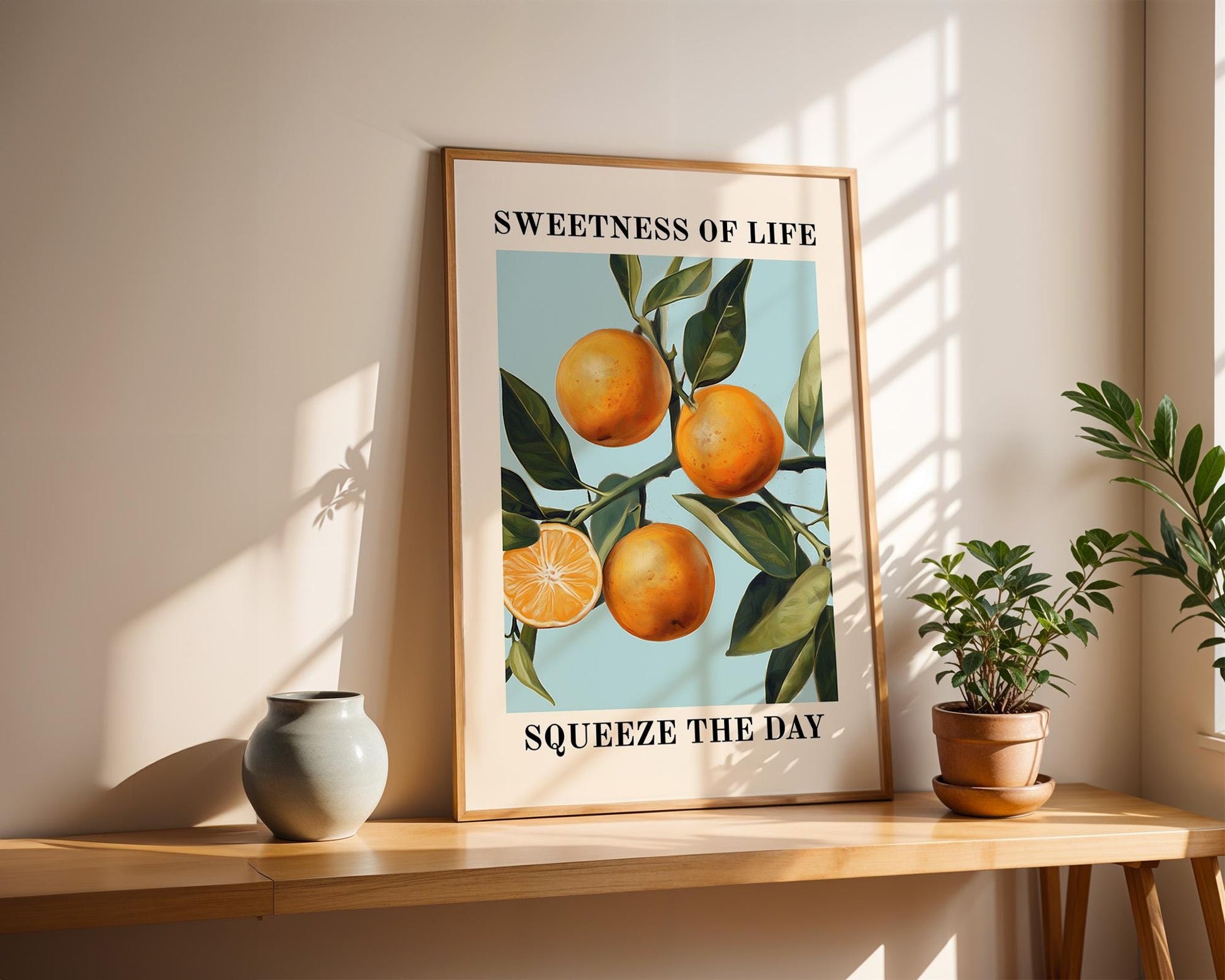 Kitchen Wall Art | Orange Tree Poster