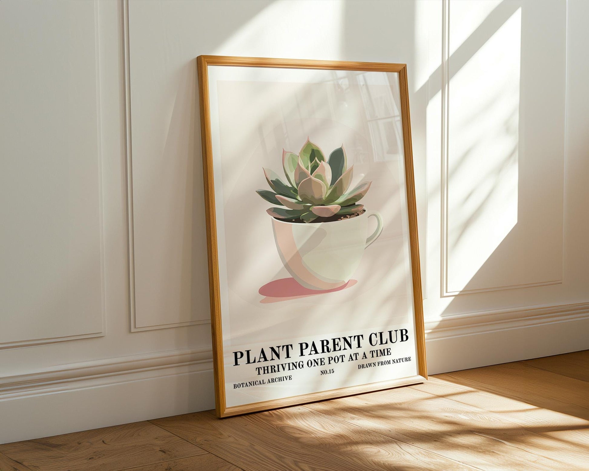 Flower Wall Decor | Minimalistic Plant Decor