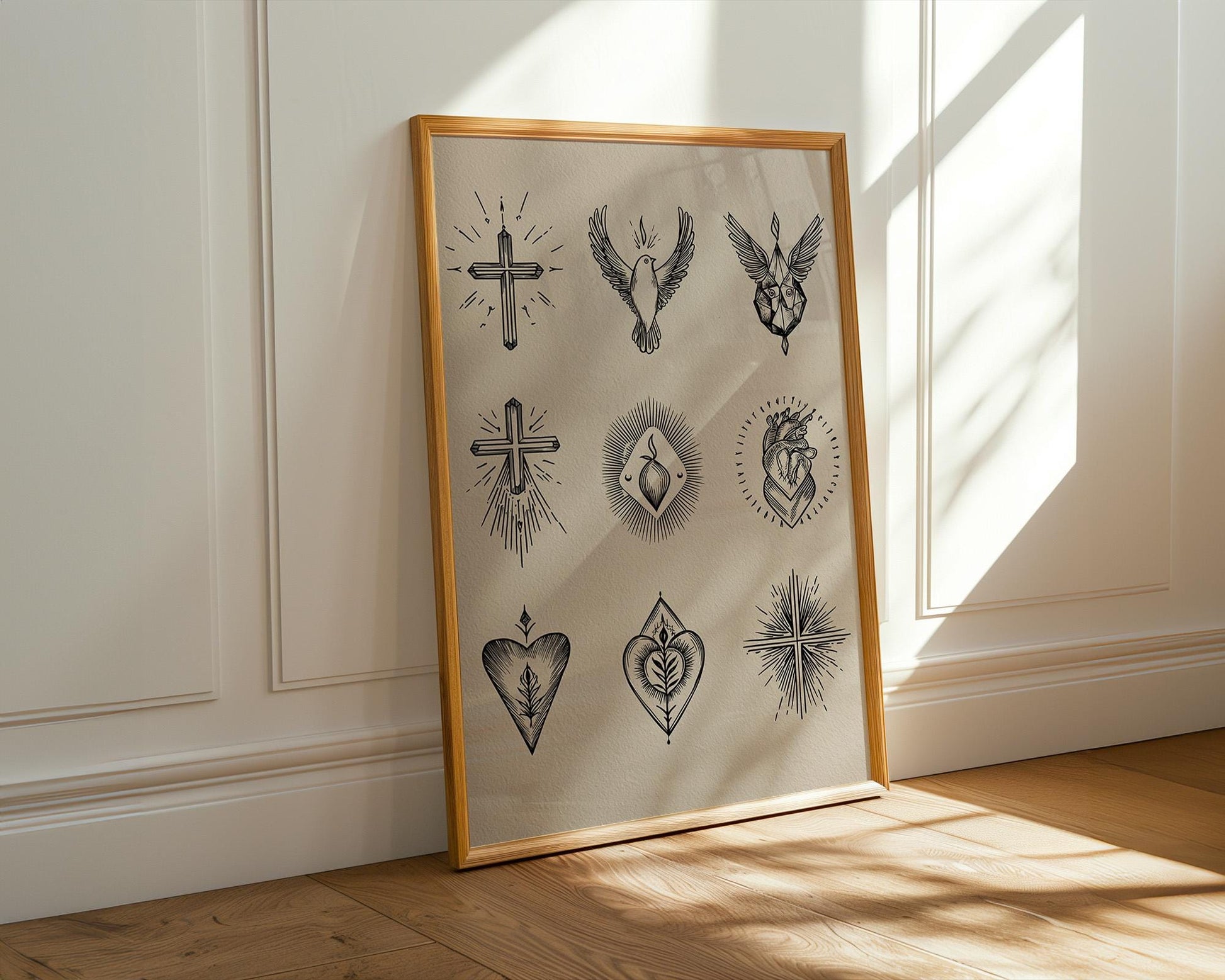 Christian Wall Art | Christian Symbol Poster