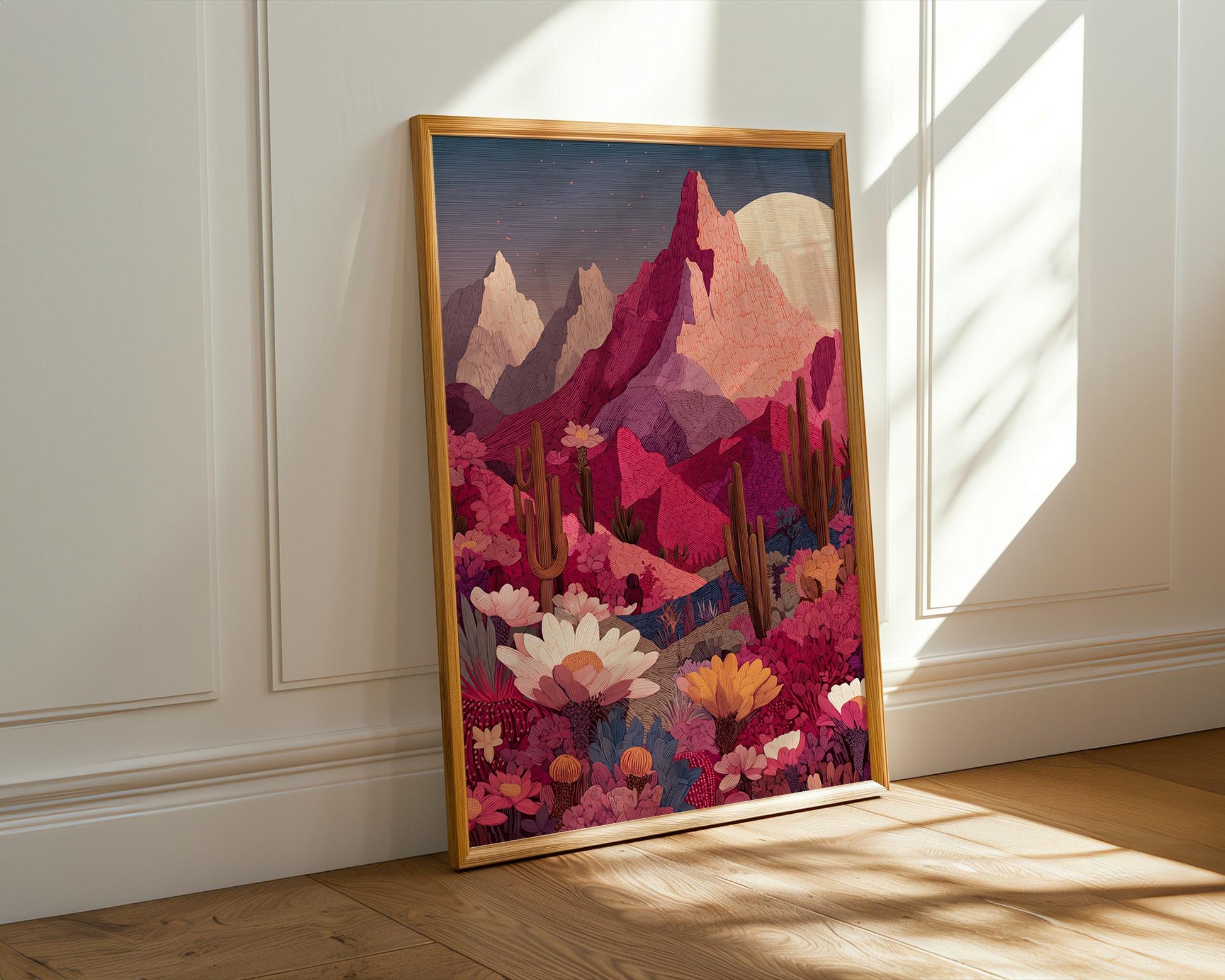Dopamine Decor | Abstract Desert Boho Cactus Decor