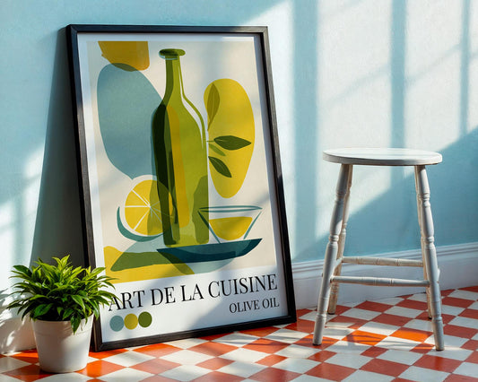 Kitchen Wall Art | Olive Oil Wall Art