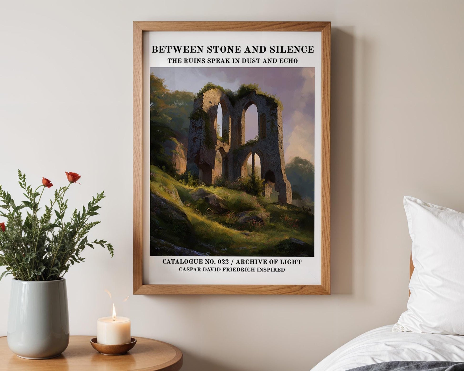 Gallery Wall Art | Romantic Ruins Poster