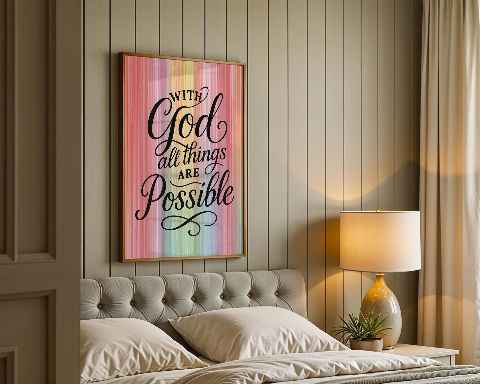 Christian Wall Art | Bible Verse Poster