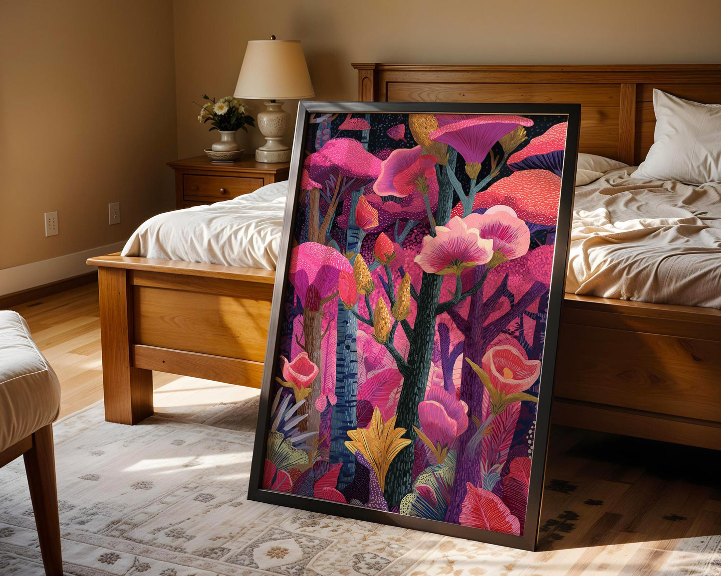 Dopamine Decor | Abstract Tropical Botanical Print