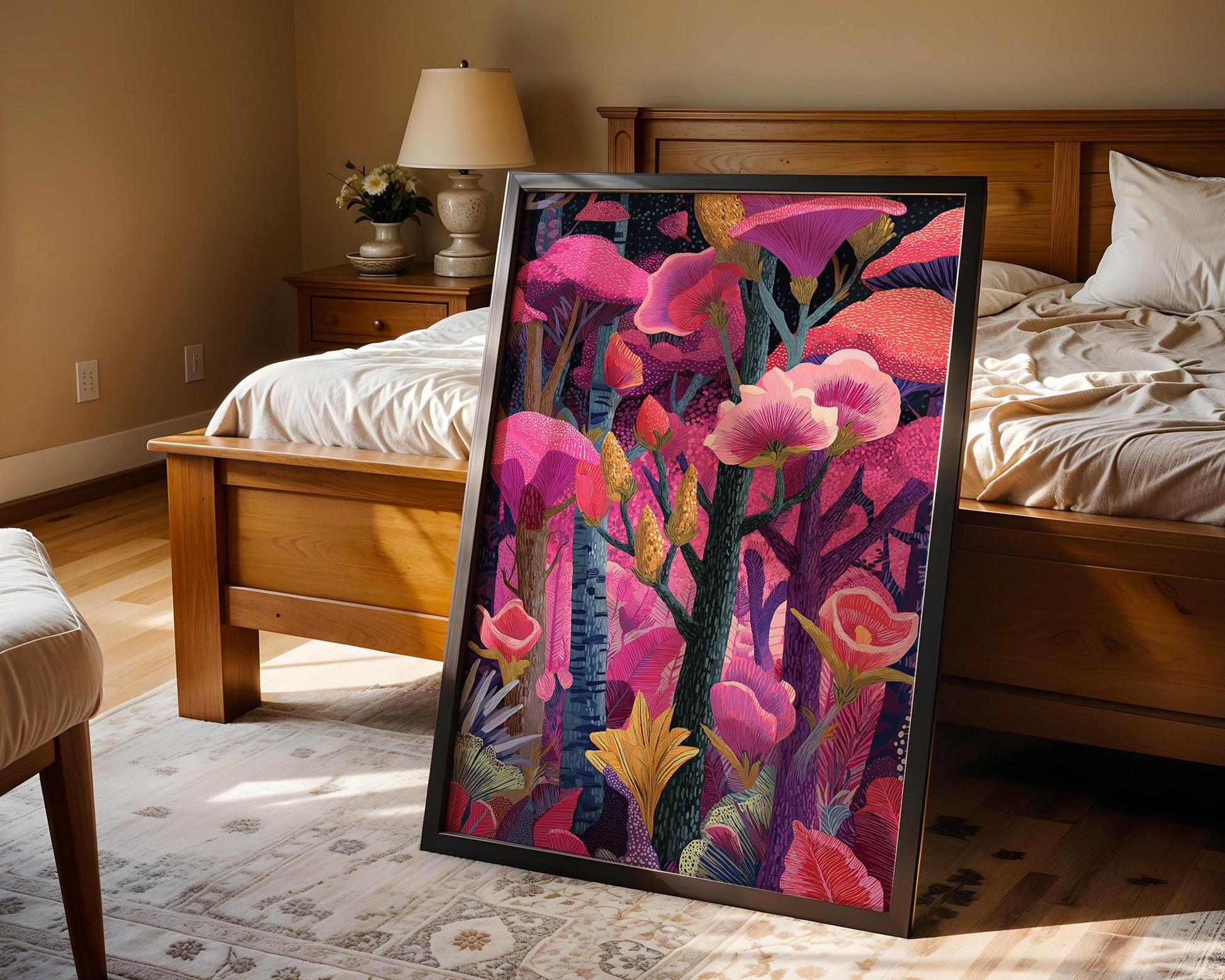 Dopamine Decor | Abstract Tropical Botanical Print