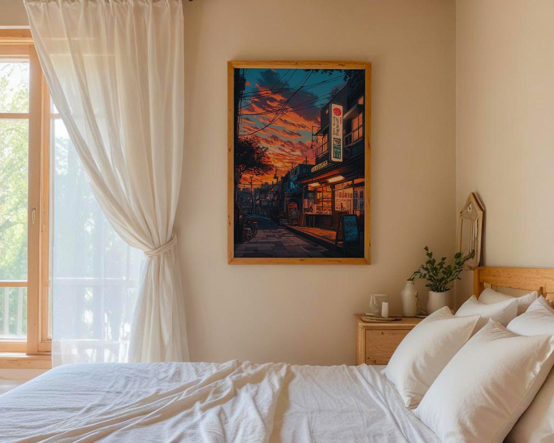 Japanese Wall Art | Tokyo Street Poster