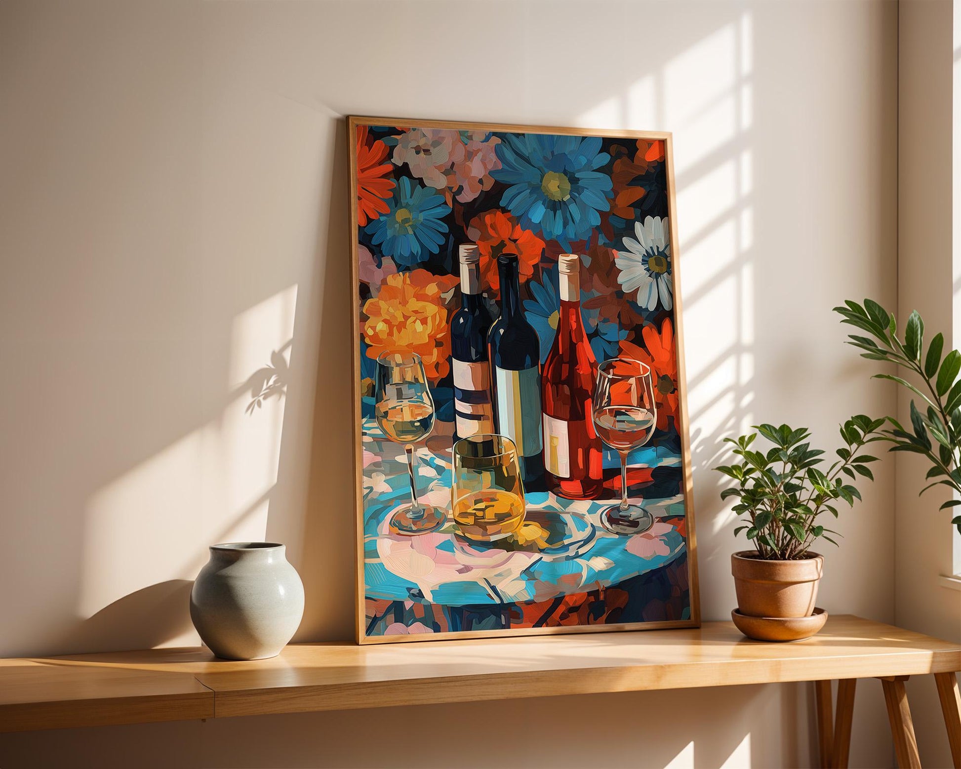 Dopamine Decor | Abstract Floral Print