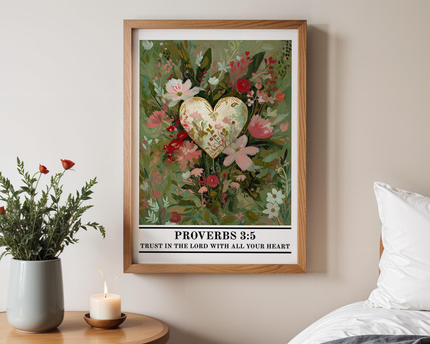 Christian Wall Art | Scripture Christian Poster