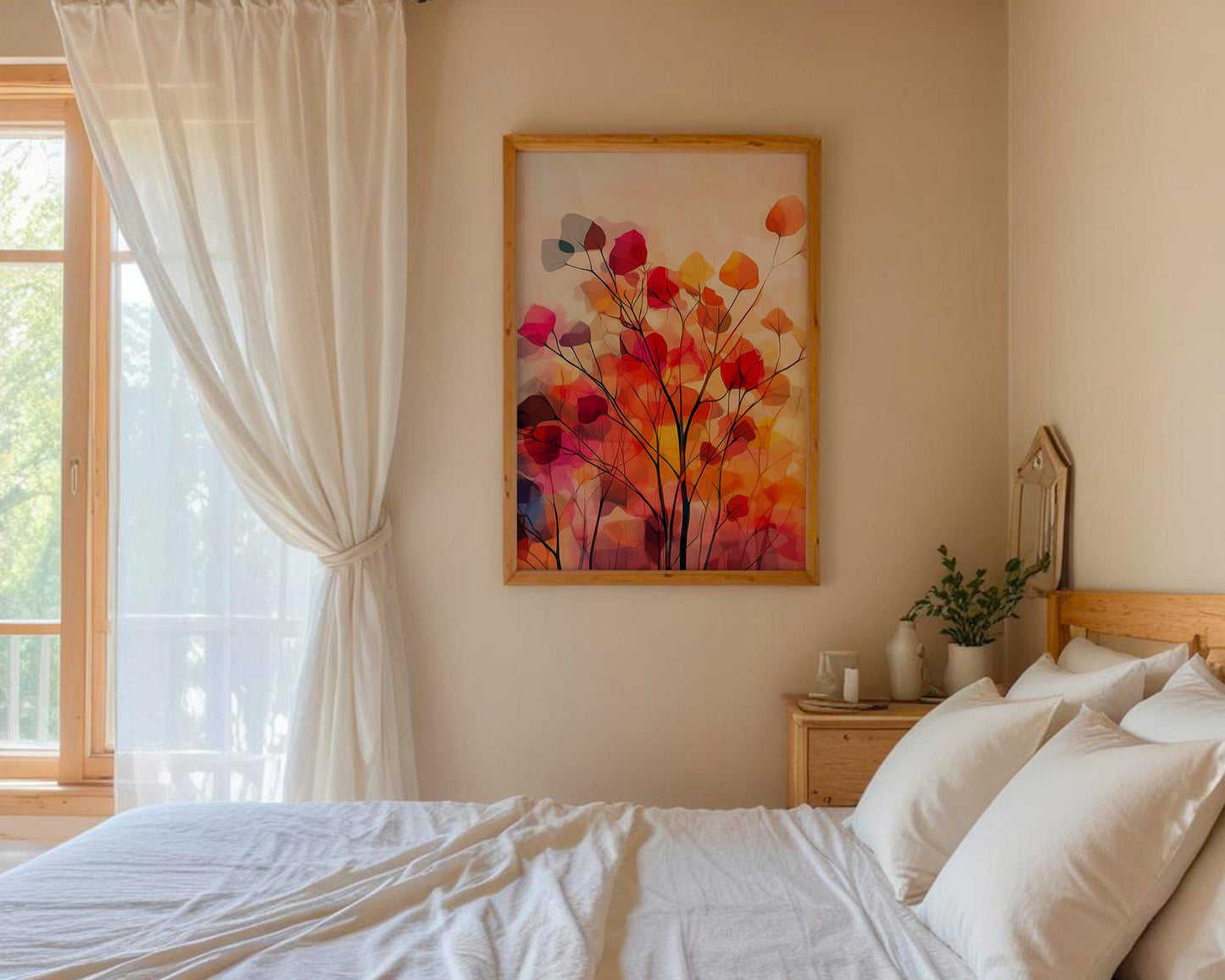 Gallery Wall Art | Abstract Floral Wall Art