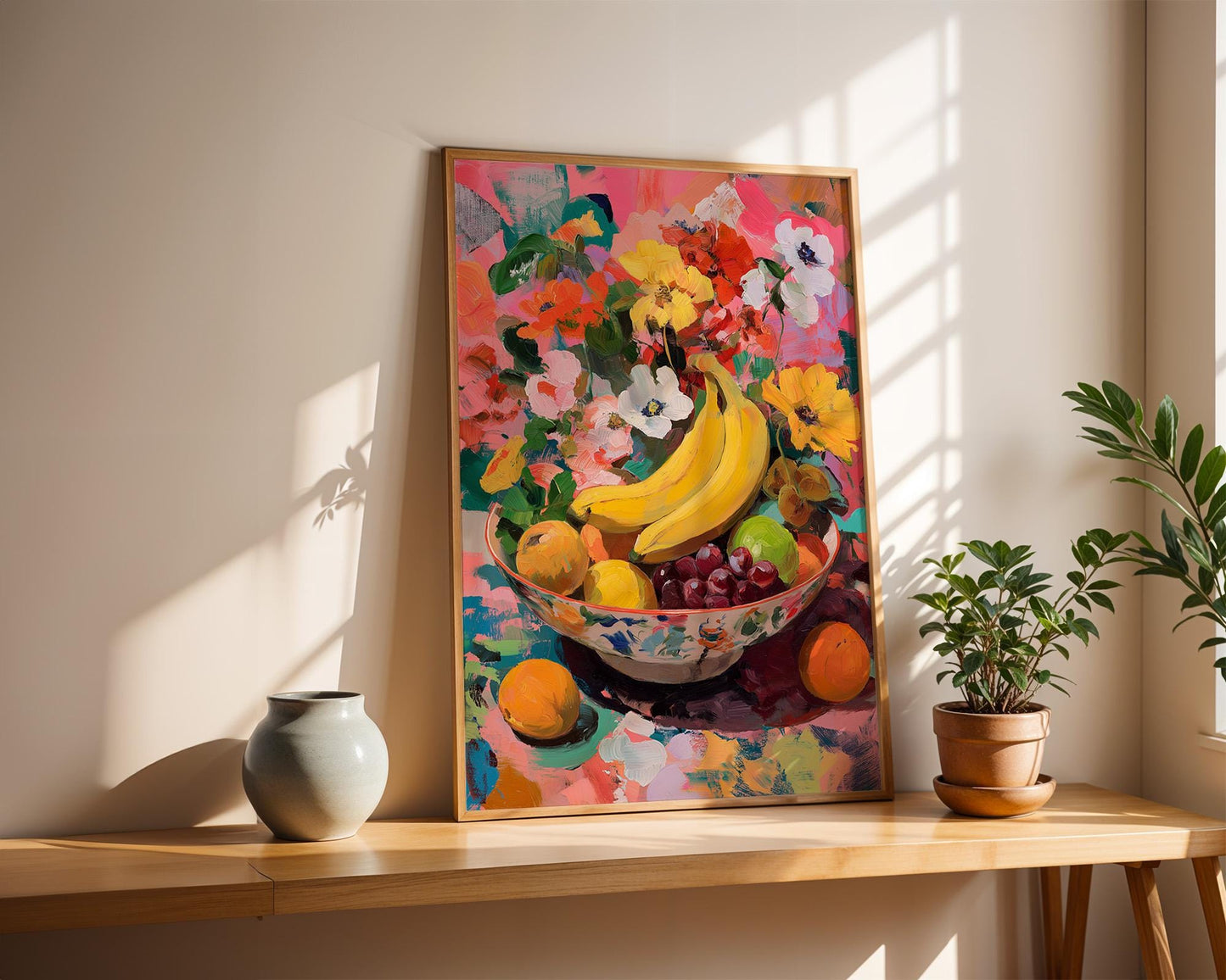 Kitchen Wall Art | Colourful Maximalist Wall Print