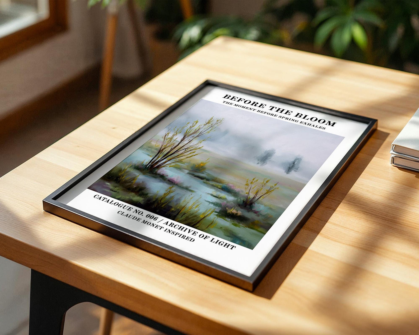 Gallery Wall Art | Claude Monet Inspired Poster