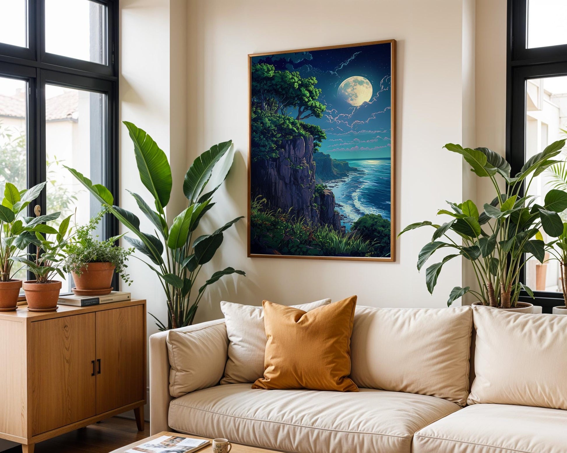 Japanese Wall Art | Anime Lofi Poster
