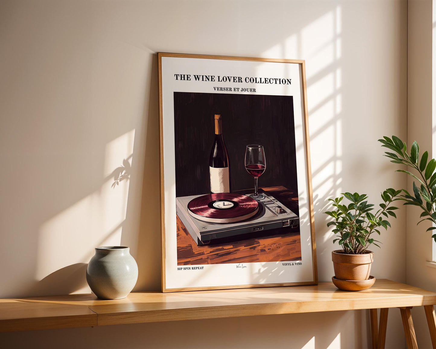 Kitchen Wall Art | Modern Kitchen Art For Wine Lover