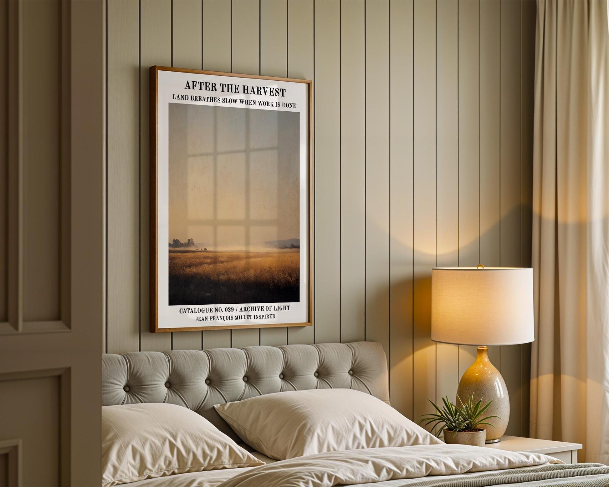 Gallery Wall Art | Harvest Landscape Poster