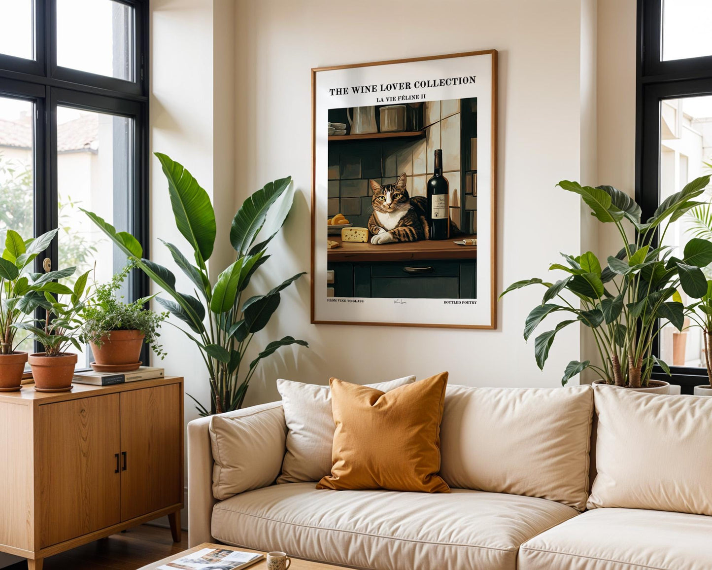 Kitchen Wall Art | Cat Kitchen Poster