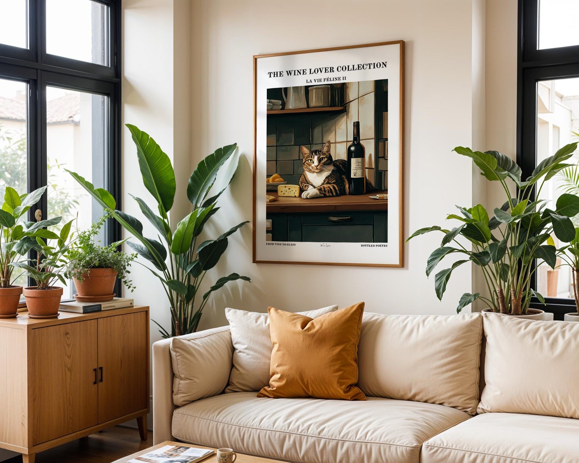 Kitchen Wall Art | Cat Kitchen Poster