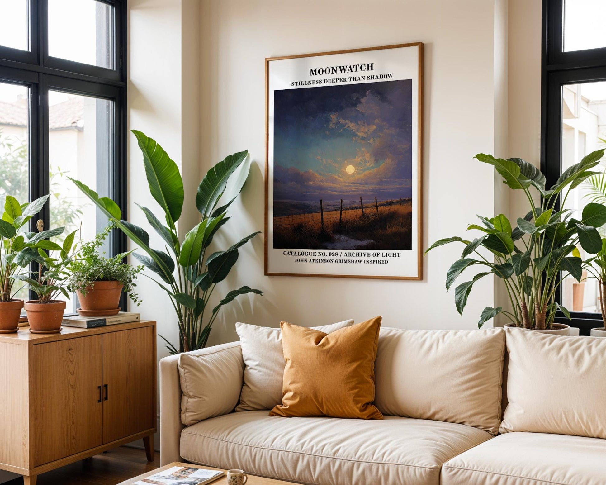 Gallery Wall Art | Moody Night Poster