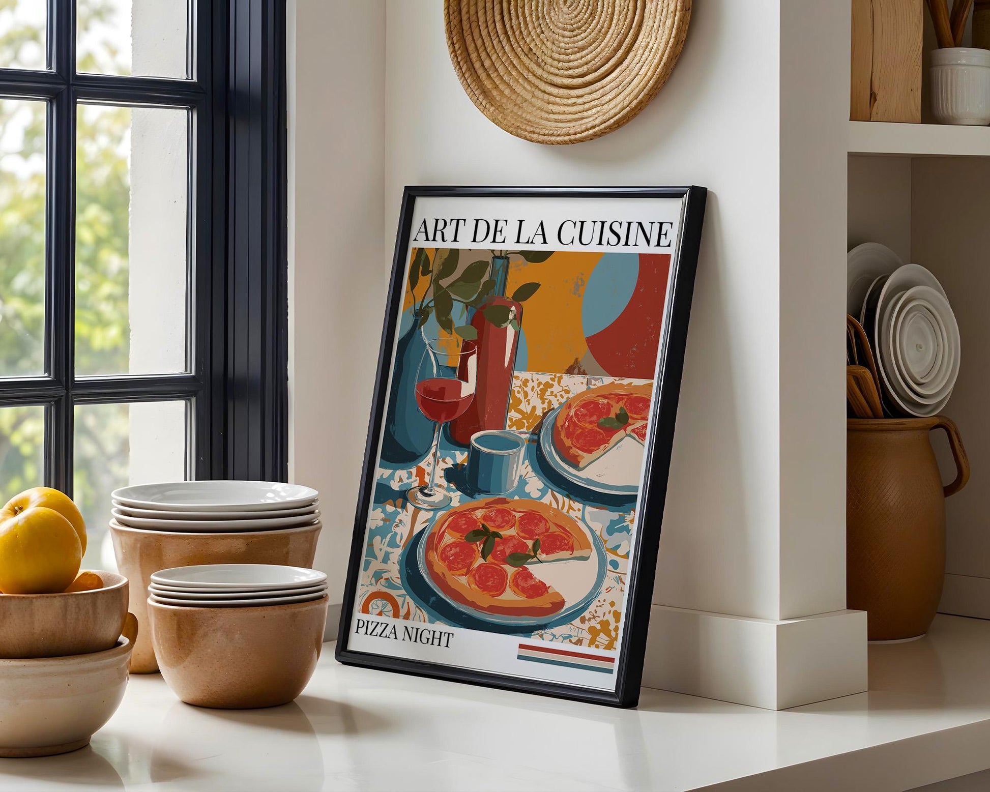 Kitchen Wall Art | Pizza Wall Art