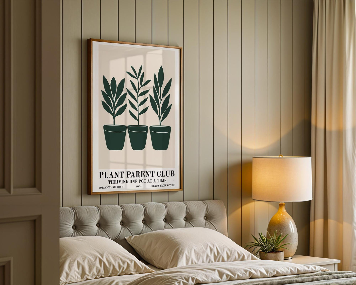 Flower Wall Decor | Botanical Plant Lover Poster