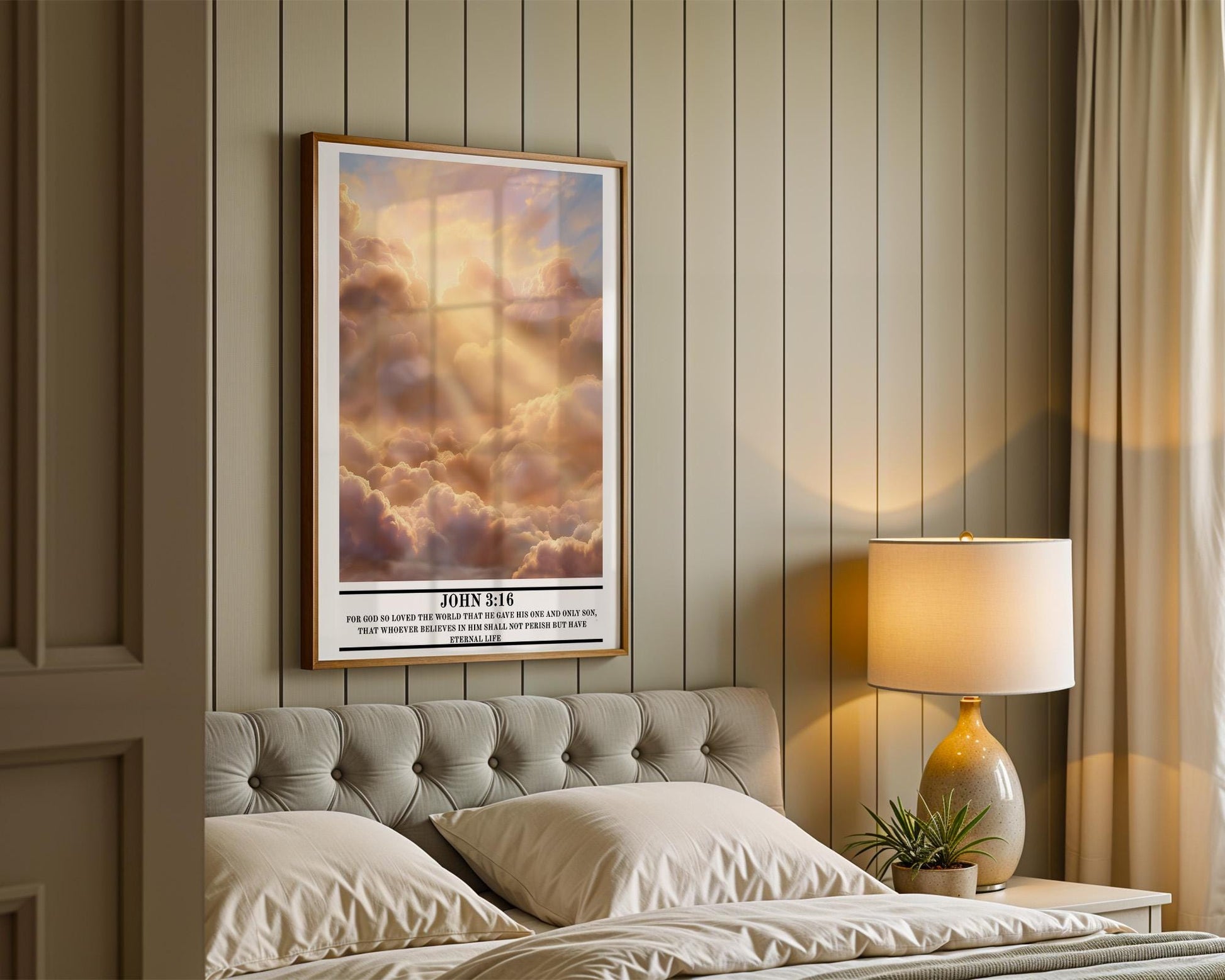 Christian Wall Art | Inspirational Bible Verse Print