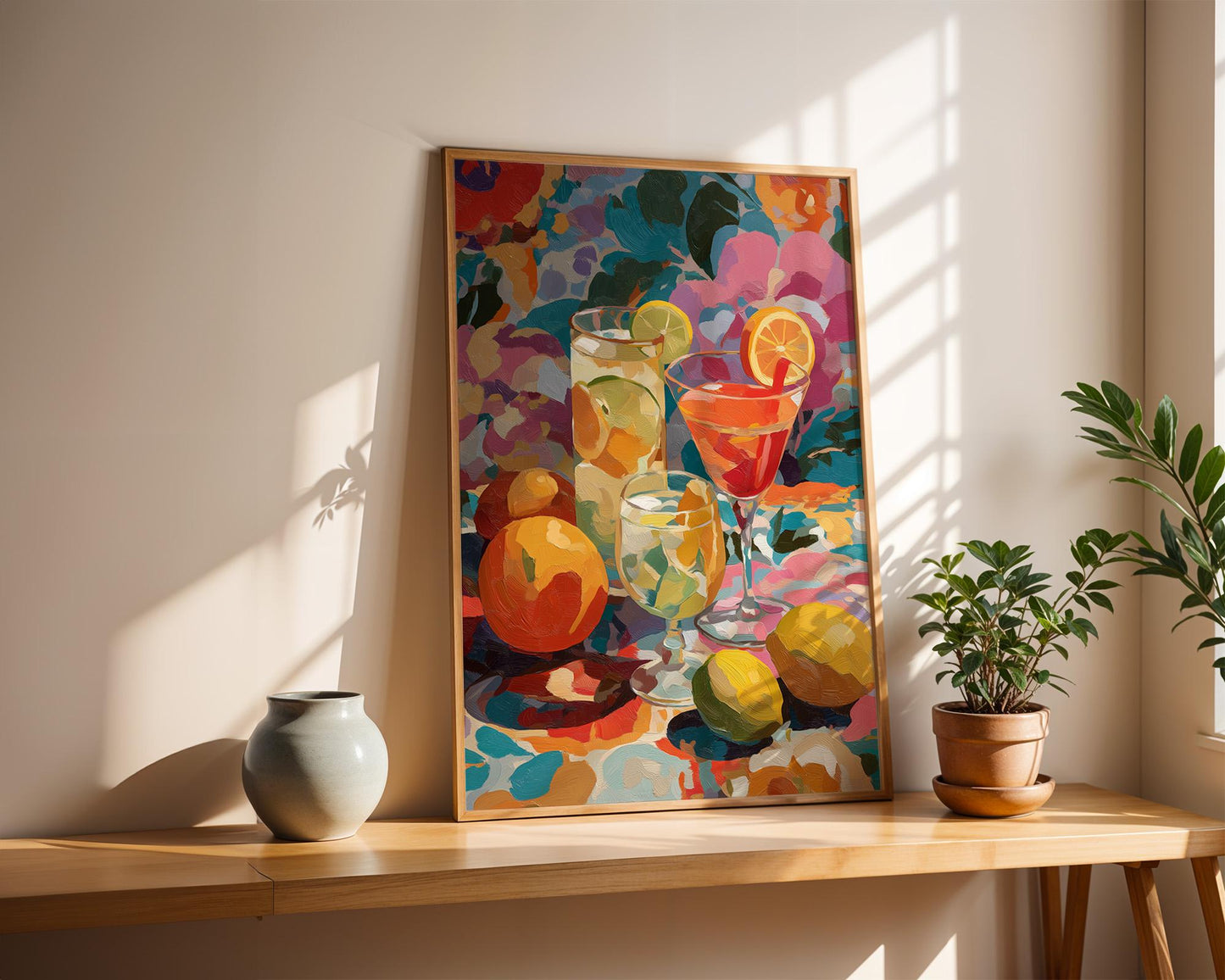 Dopamine Decor | Retro Floral Wall Art
