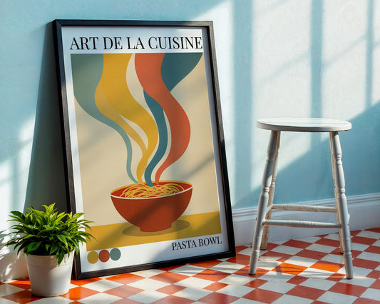 Kitchen Wall Art | Pasta Poster
