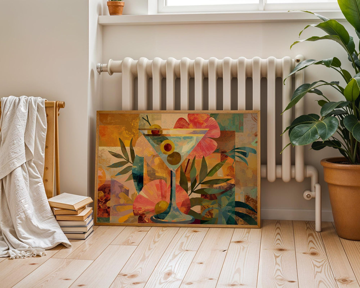 Kitchen Wall Art | Maximalist Cocktail Print
