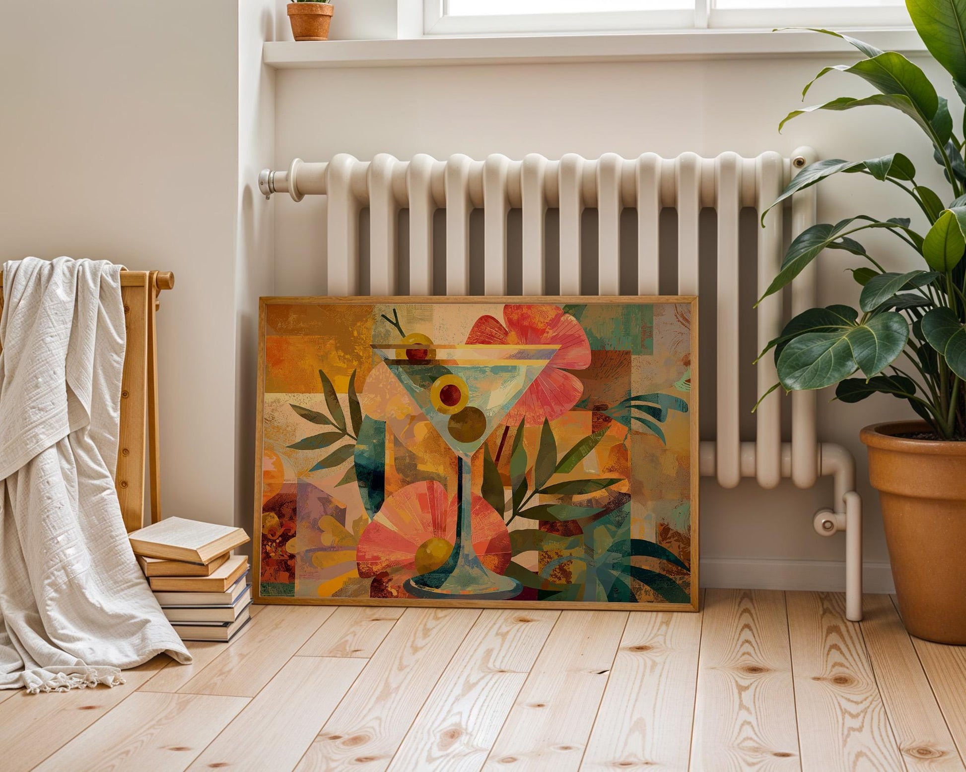 Kitchen Wall Art | Maximalist Cocktail Print