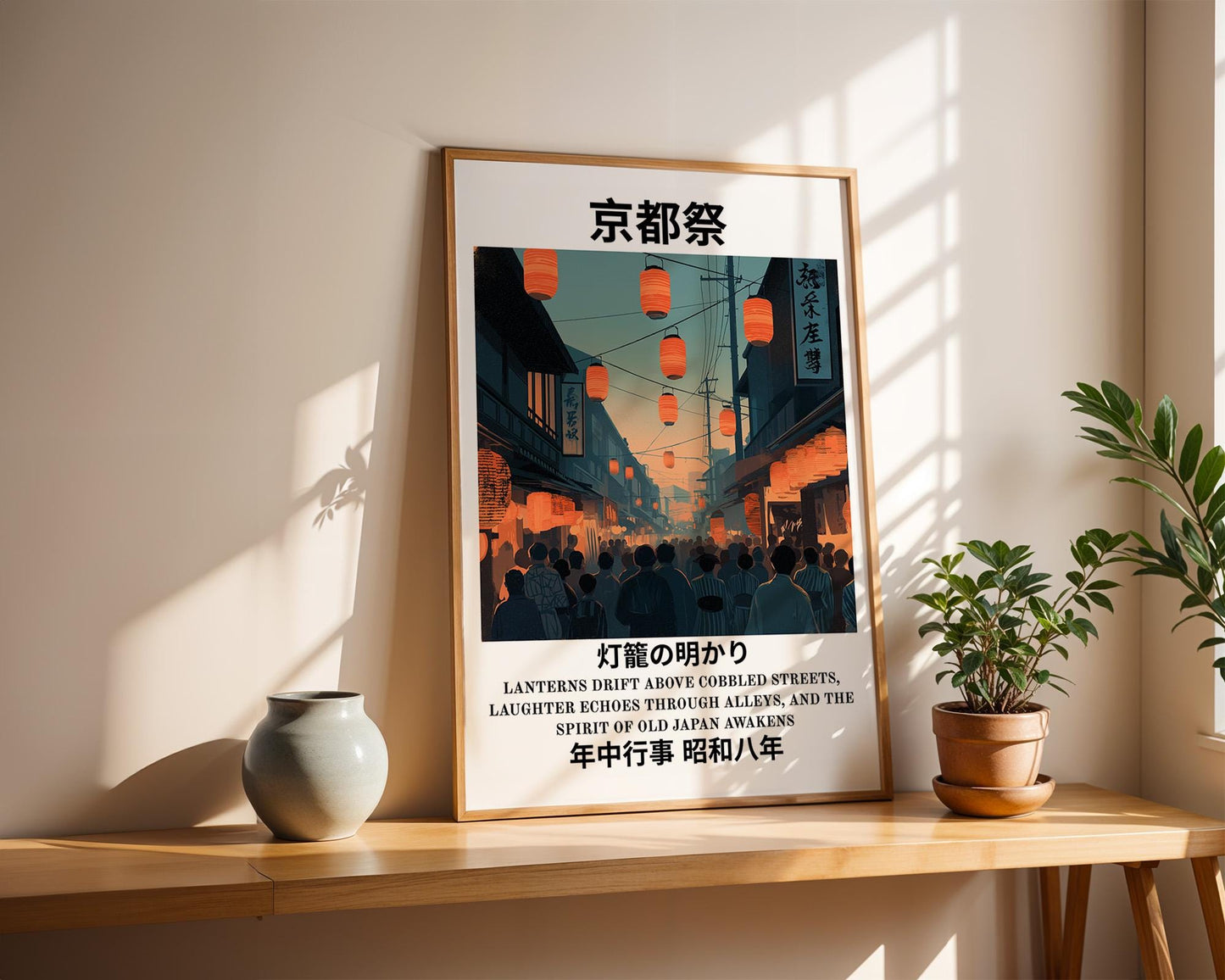 Japanese Wall Art Print | Retro Japanese Art