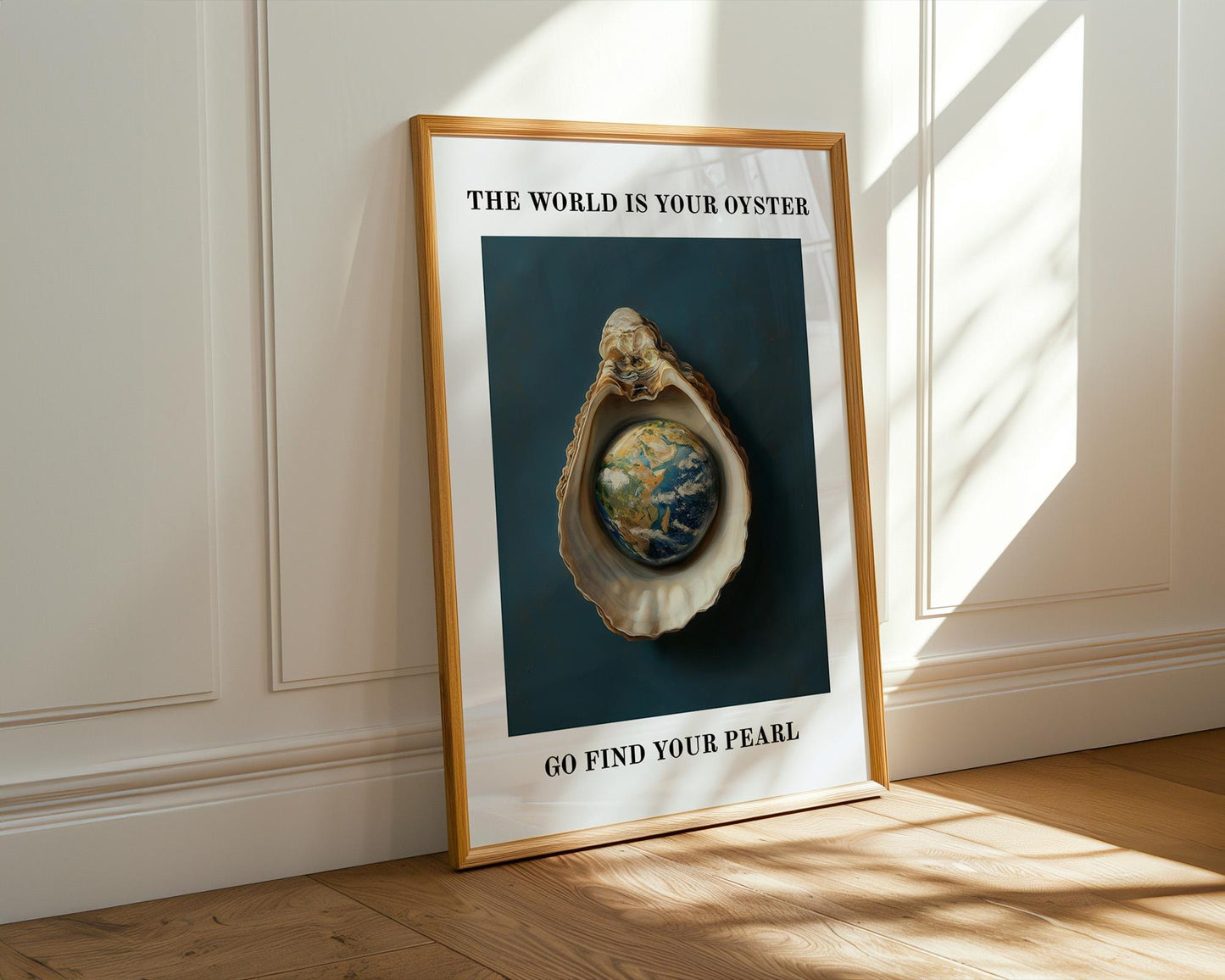 Kitchen Wall Art | Inspirational Travel Poster
