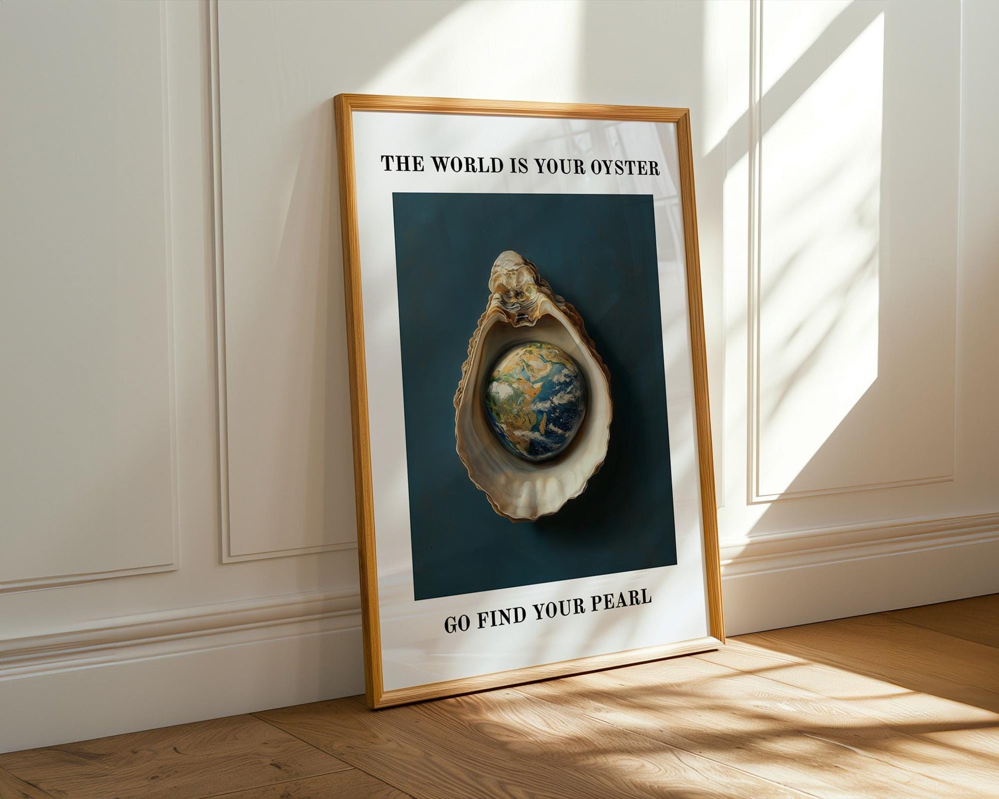 Kitchen Wall Art | Inspirational Travel Poster