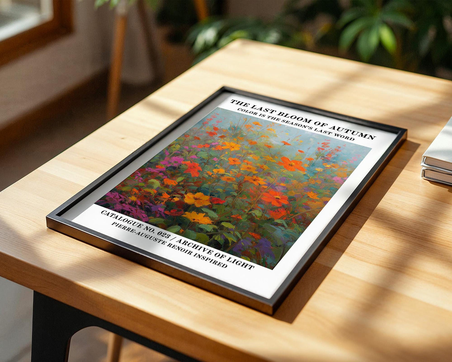 Gallery Wall Art | Autumn Floral Wall Art