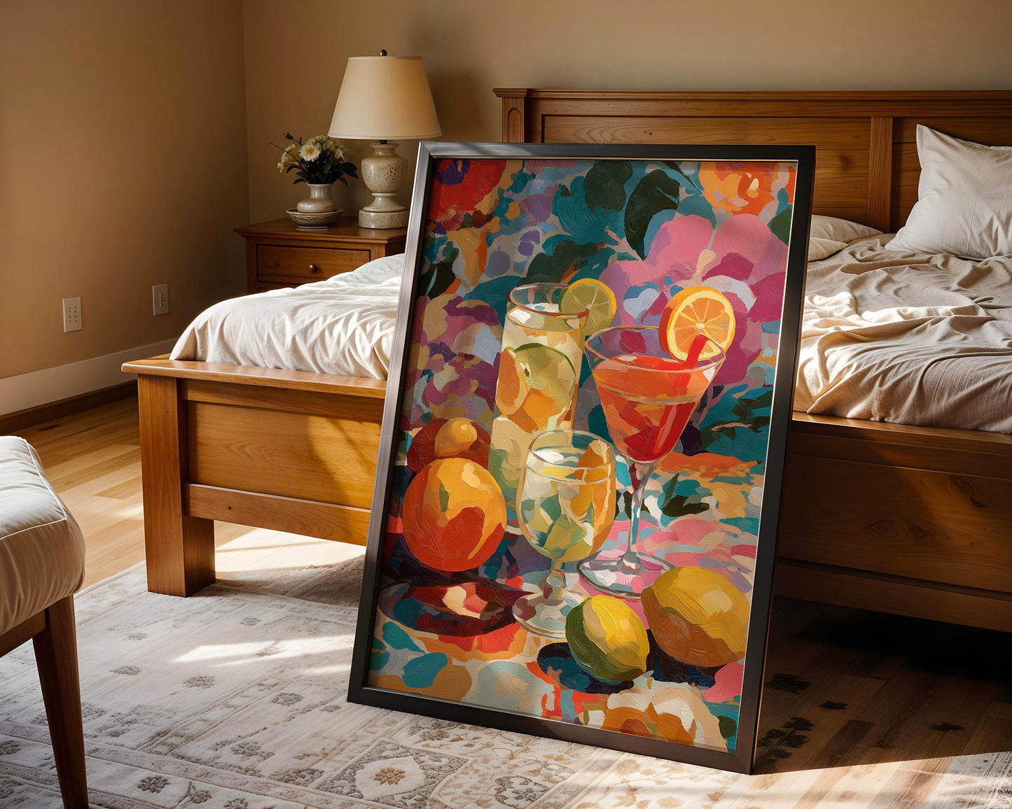Dopamine Decor | Retro Floral Wall Art