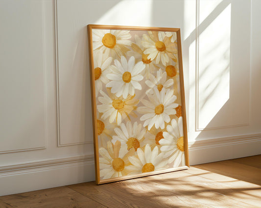 Flower Wall Decor | Vintage Daisy Decor