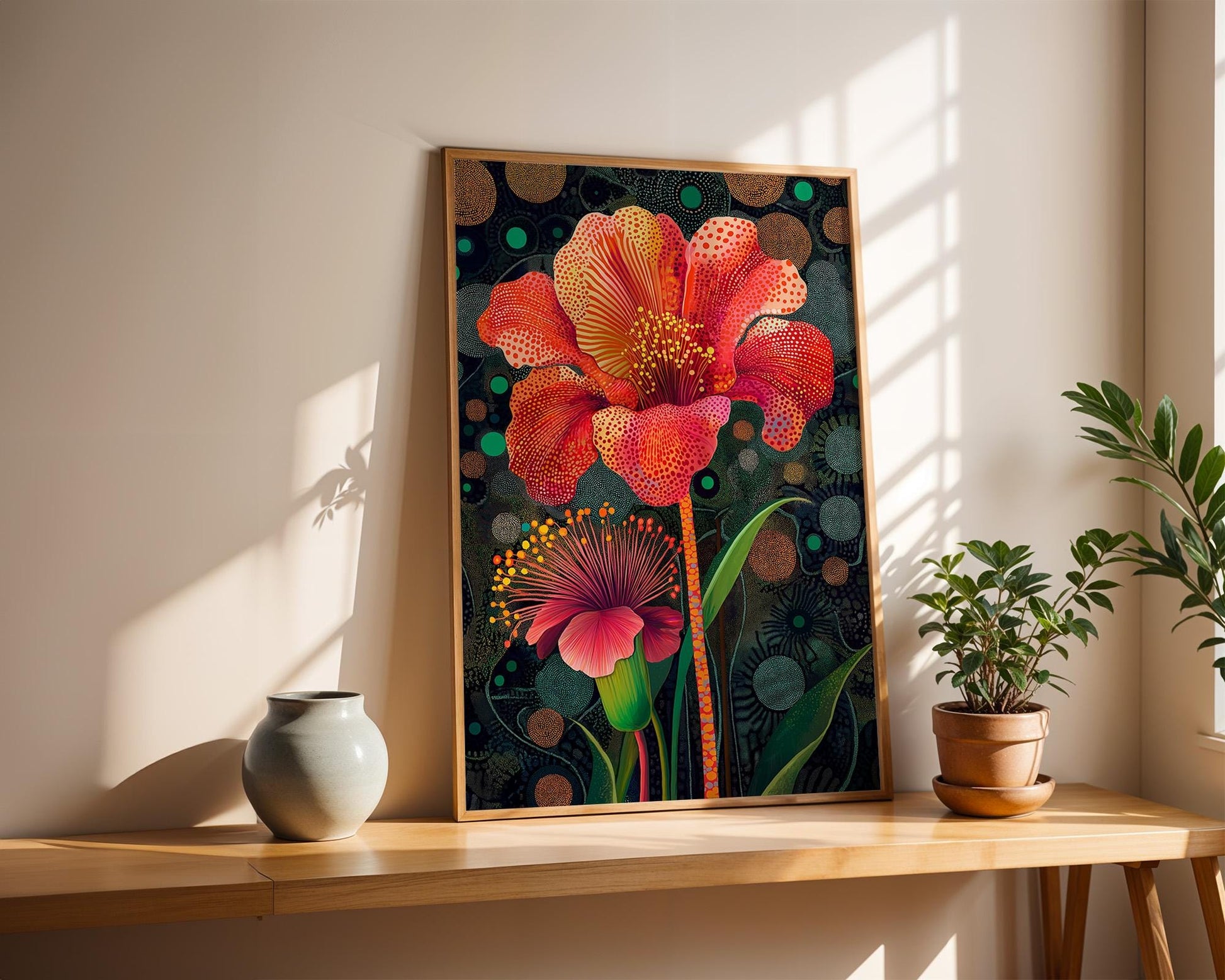 Japanese Wall Art | Japanese Floral Print
