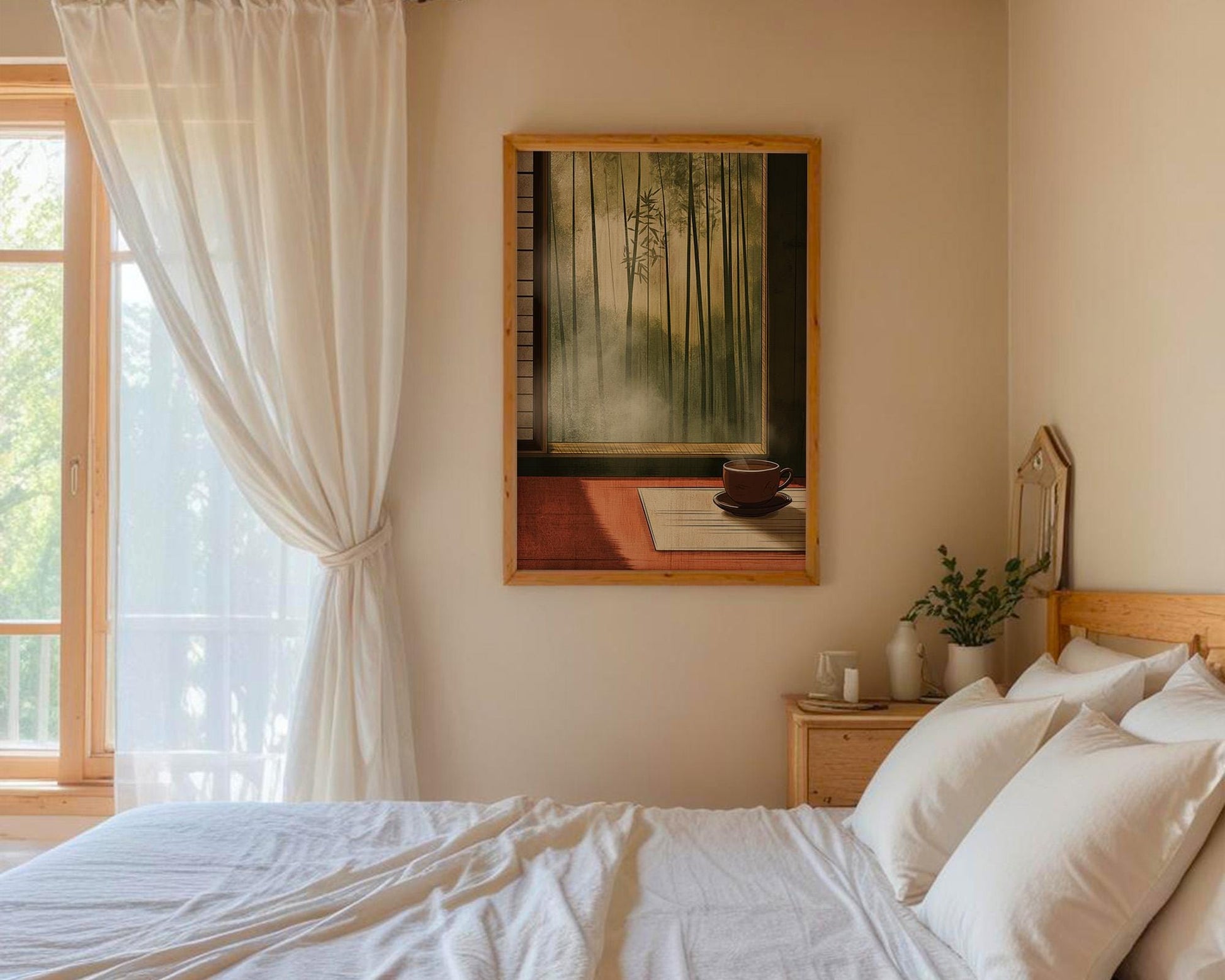 Japanese Wall Art | Japanese Tea Room Poster