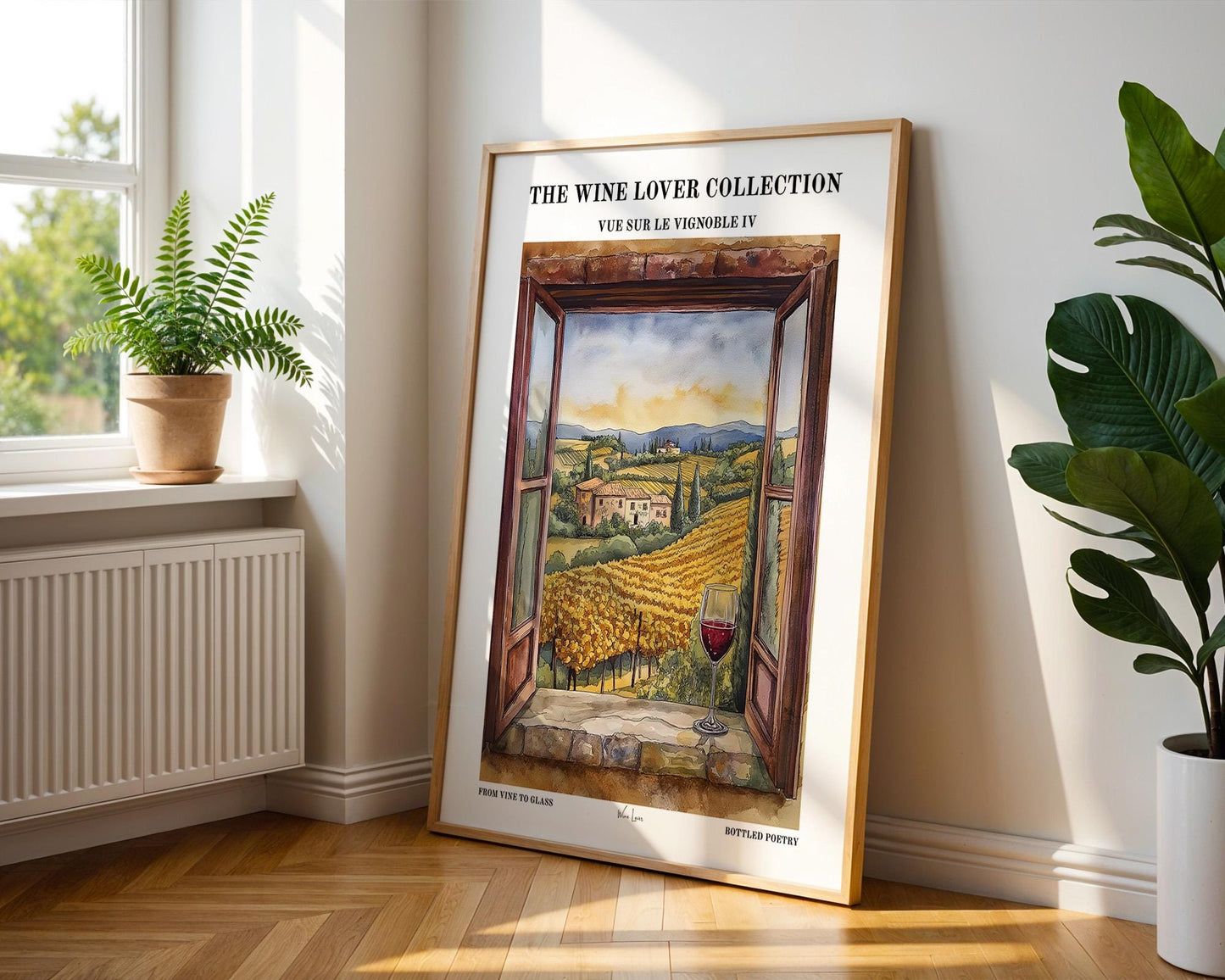 Kitchen Wall Art | Vineyard Art Print
