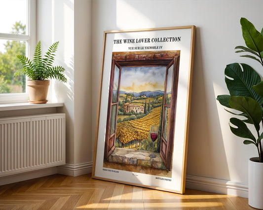 Kitchen Wall Art | Vineyard Art Print