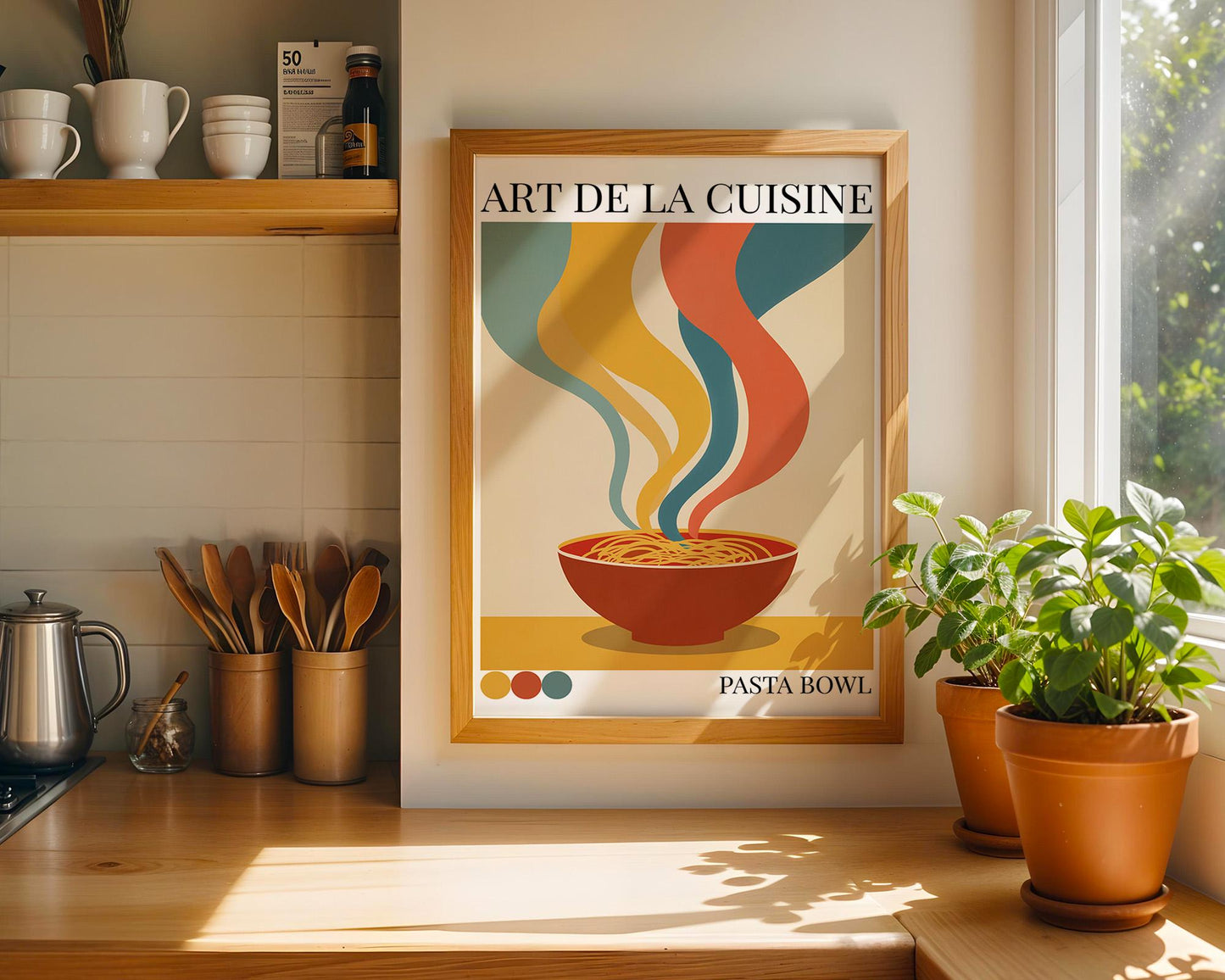 Kitchen Wall Art | Pasta Poster