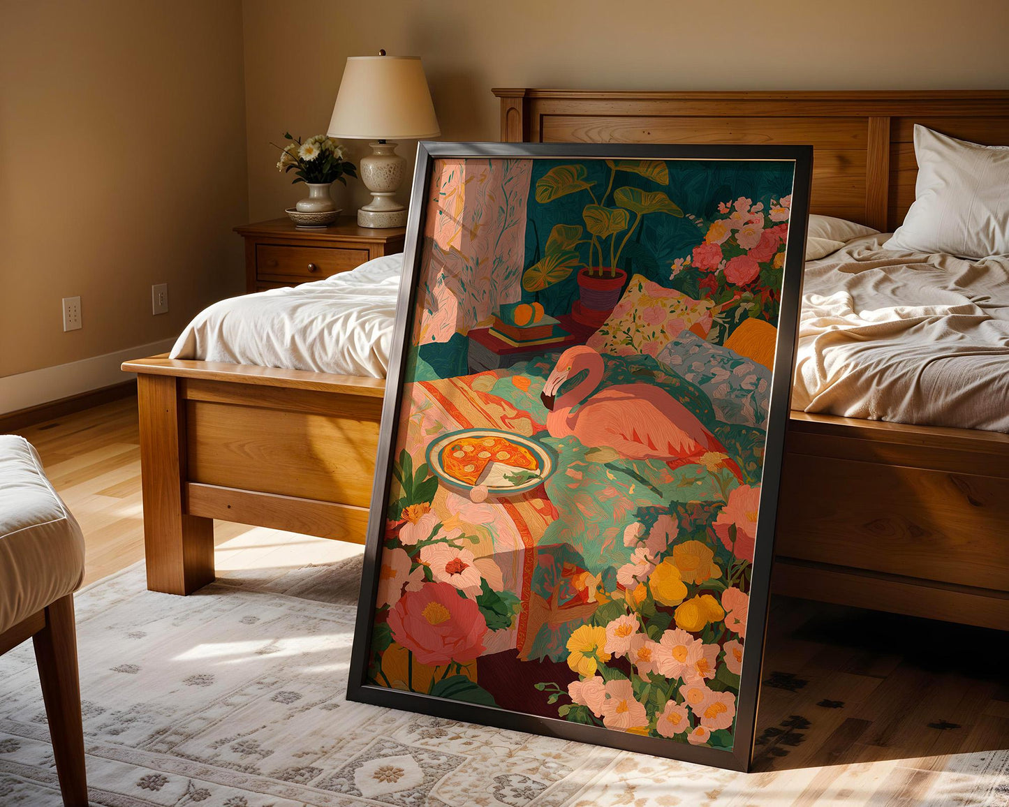 Dopamine Decor | Flamingo Pink Poster
