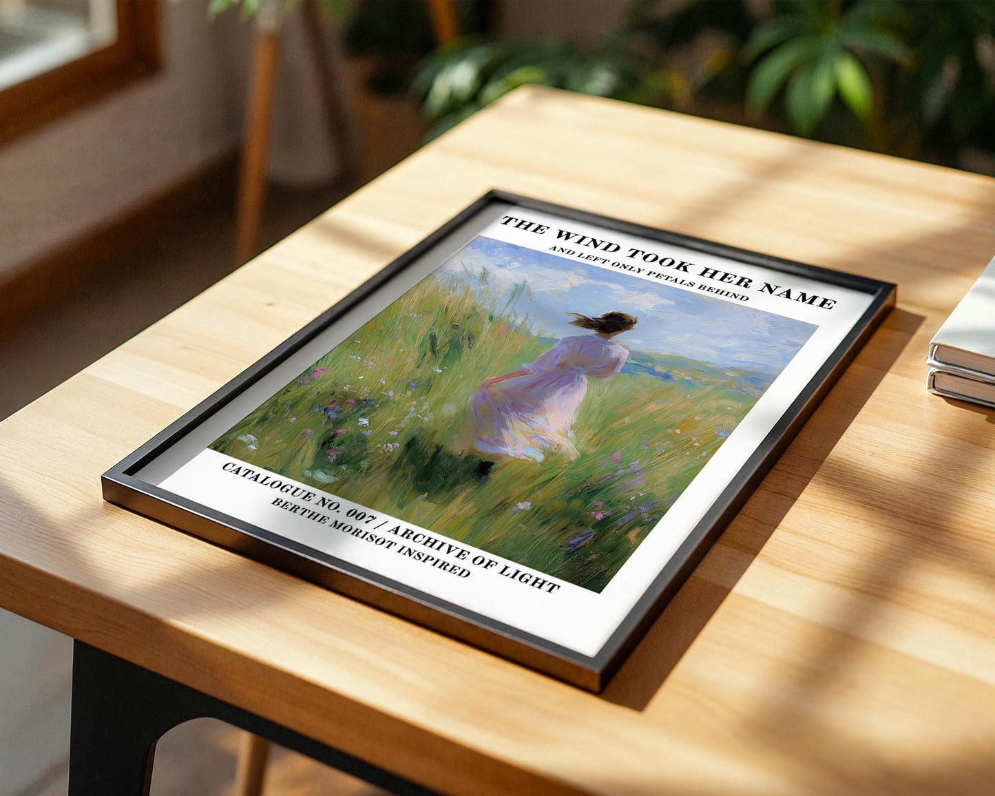Gallery Wall Art | Monet Inspired Floral Poster