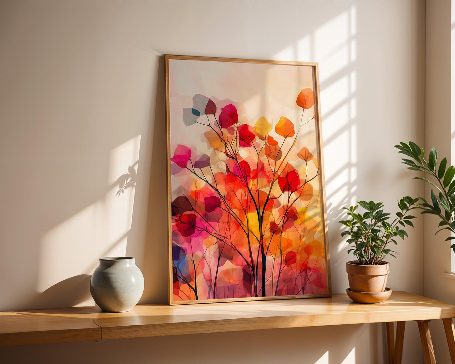 Gallery Wall Art | Abstract Floral Wall Art