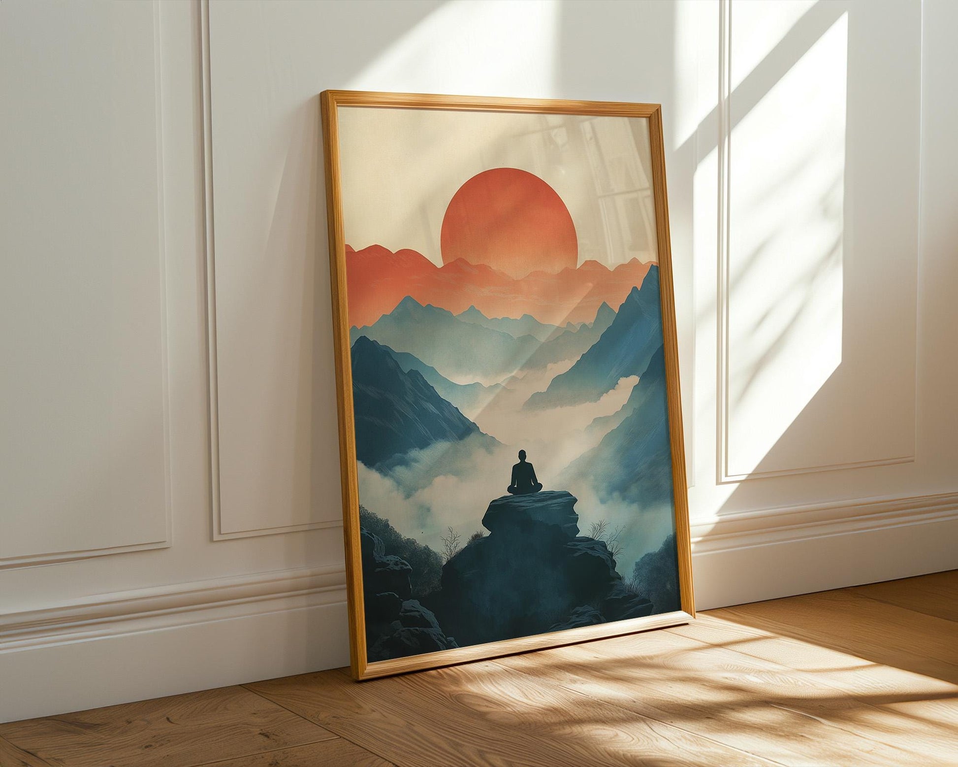 Japanese Wall Art Print | Zen Minimalist Poster