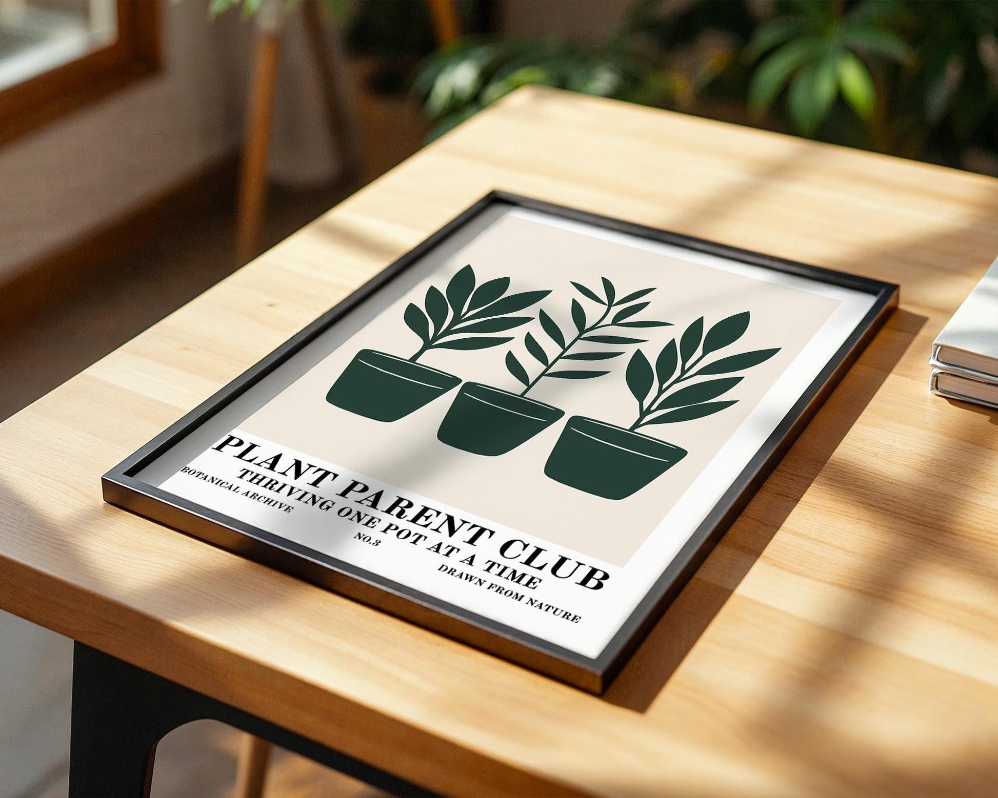 Flower Wall Decor | Botanical Plant Lover Poster