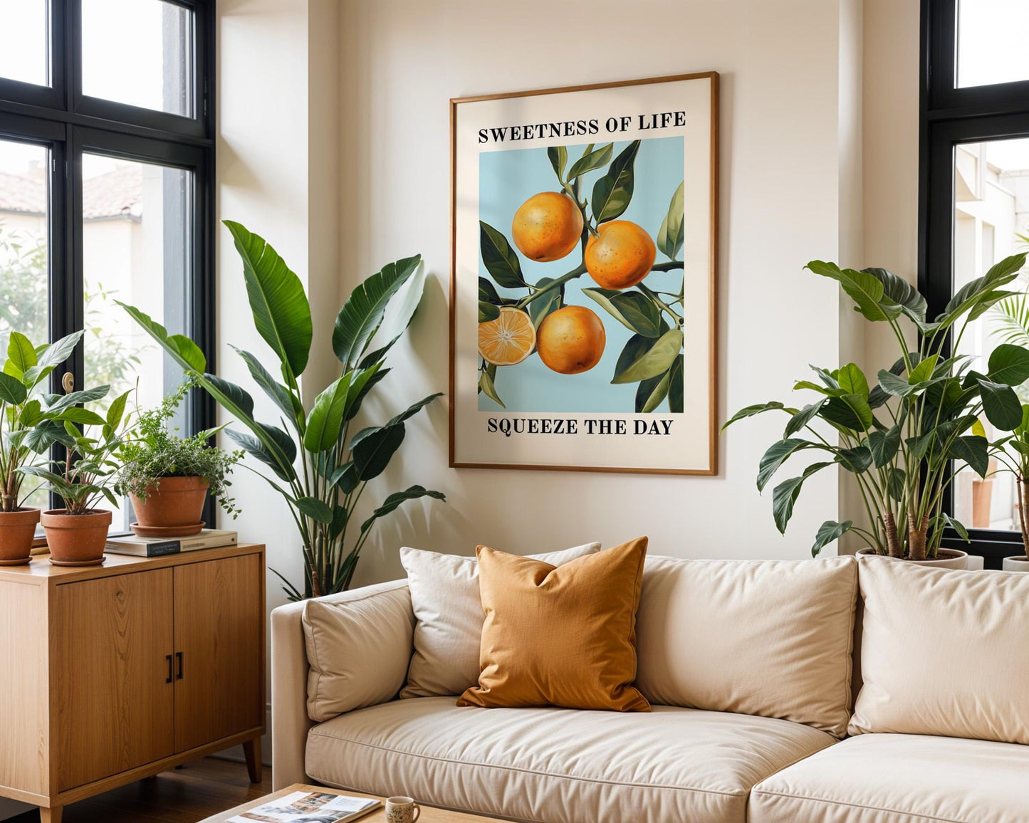 Kitchen Wall Art | Orange Tree Poster